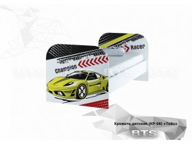 Кровать детская Тойс Champion КР-08 (BTS) в Утянке - utyanka.mebel-nsk.ru | фото