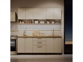 Кухонный гарнитур Орма 2,0м в Утянке - utyanka.mebel-nsk.ru | фото
