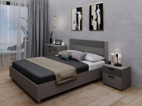 Модульная спальня Лион в Утянке - utyanka.mebel-nsk.ru | фото