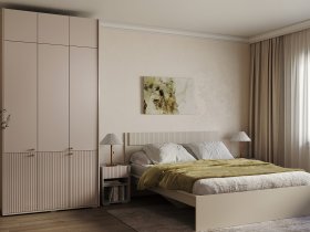 Модульная спальня Орма (МДФ) в Утянке - utyanka.mebel-nsk.ru | фото