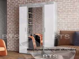 Шкаф четырехстворчатый Инстайл ШК-31 в Утянке - utyanka.mebel-nsk.ru | фото