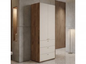 Шкаф двухстворчатый c ящиками Орма в Утянке - utyanka.mebel-nsk.ru | фото