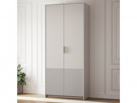 Шкаф двухстворчатый ШК-04 Пандора (кашемир/MF03) в Утянке - utyanka.mebel-nsk.ru | фото
